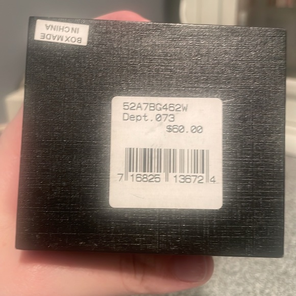 Genuine stone white topaz earrings - Picture 2 of 3